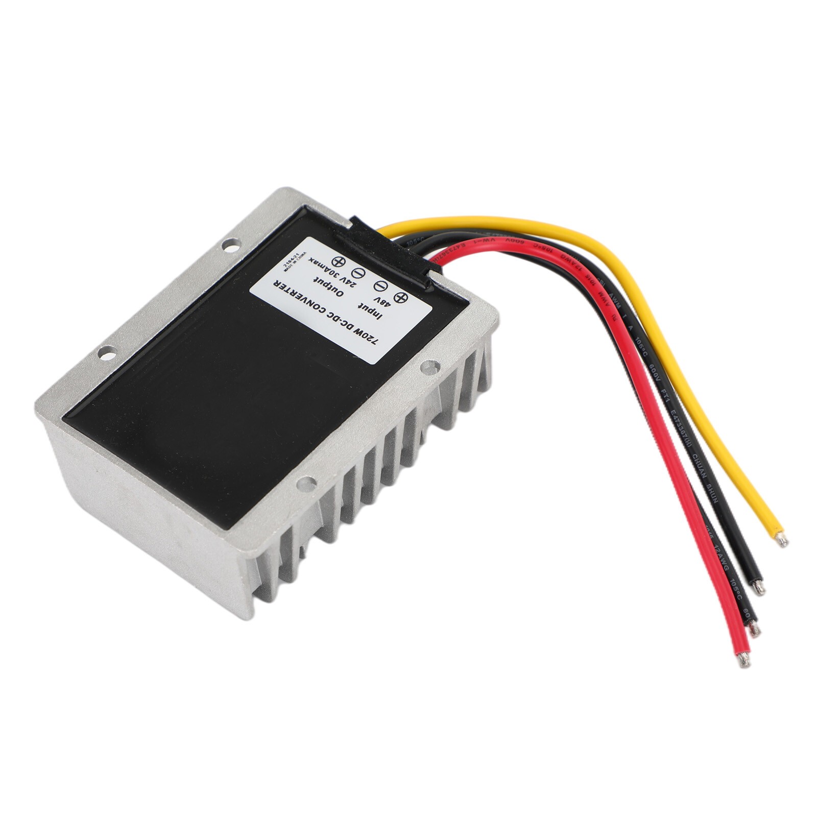 WaterProof 36V/48V to 24V 30A 720W Step Down DC/DC Power Converter Regulator US