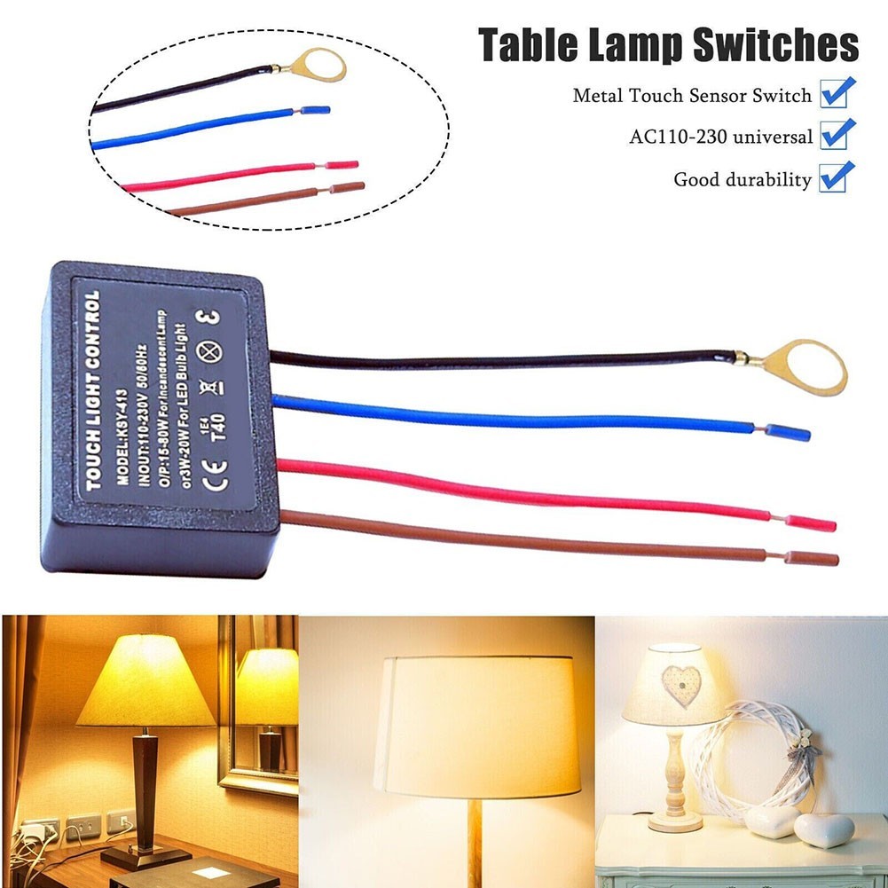 Easy to Operate 3 Way Touch Light Dimmer Switch Control for Any Room