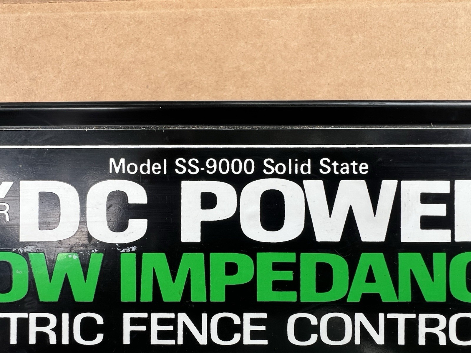 Fi-Shock SS-9000 Low Impedance 20 Mile Intermittent Electric Fence Controller