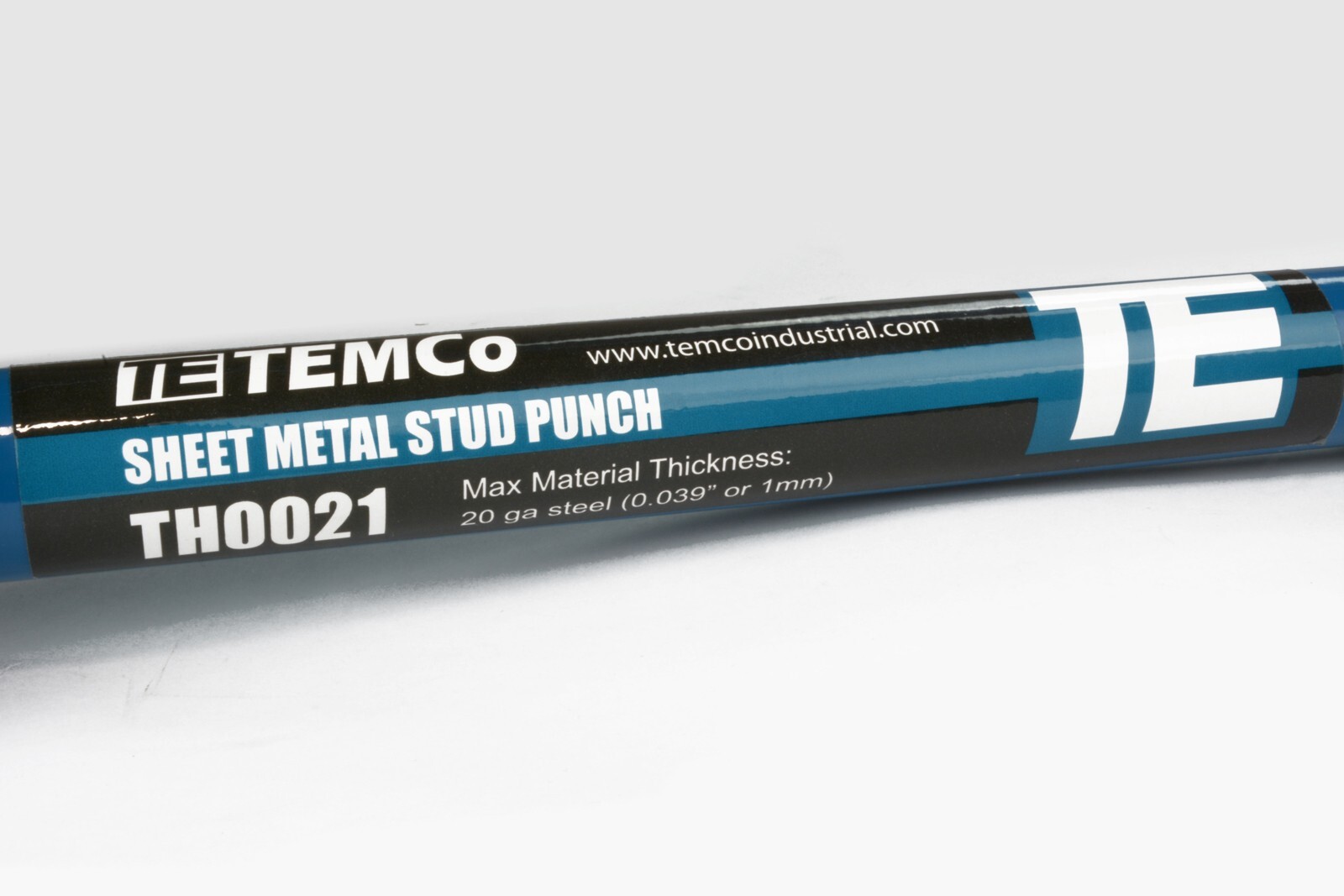 TEMCo Industrial TH0021 Metal Stud Punch – 3 Die Set (7/8″, 1-1/8″, 1-11/32″)