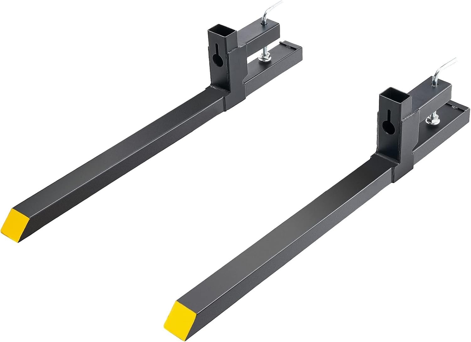 Vevor 43 Inch Clamp On Pallet Forks 2000 Lb Tractor Bucket
