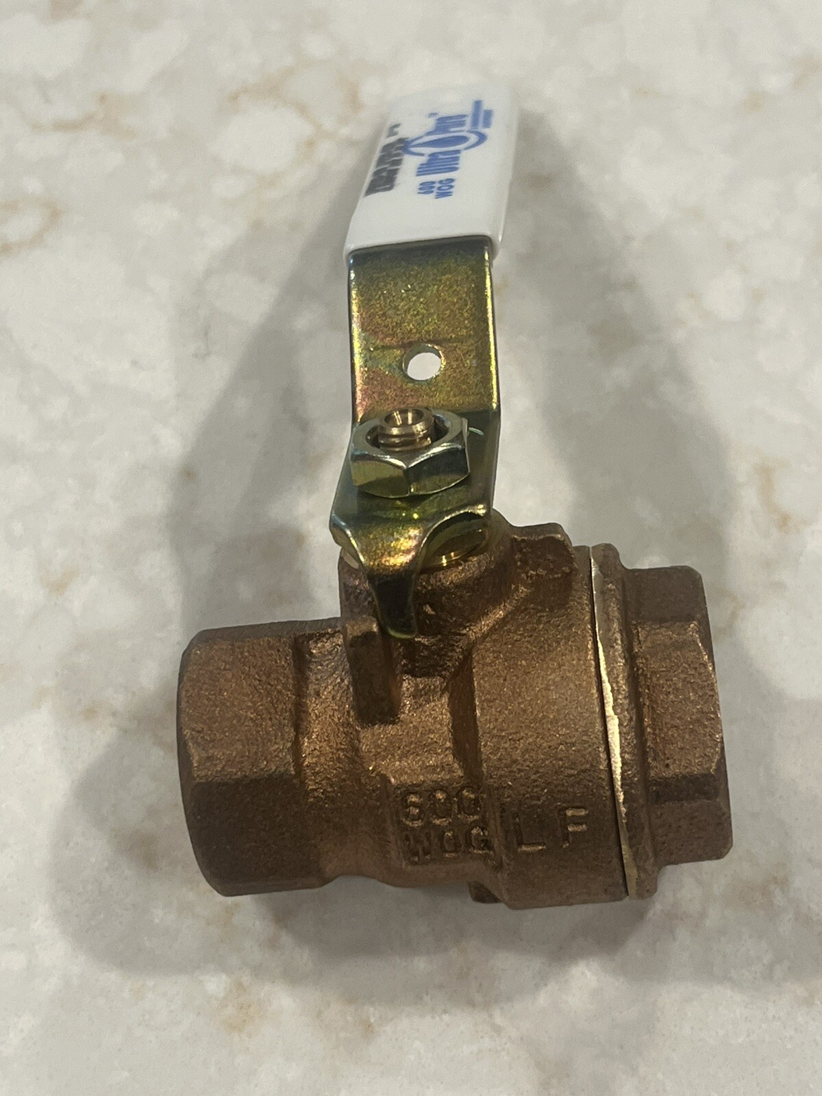 BOX OF 6 Milwaukee Valve UPBA100 3/4″ LF Bronze Standard Port Ball Valve 600 WOG