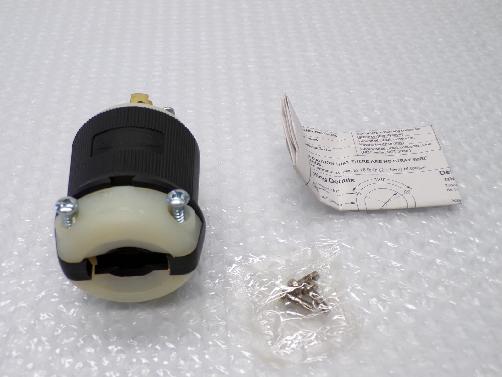 HUBBELL HBL2731 PLUG NSNP