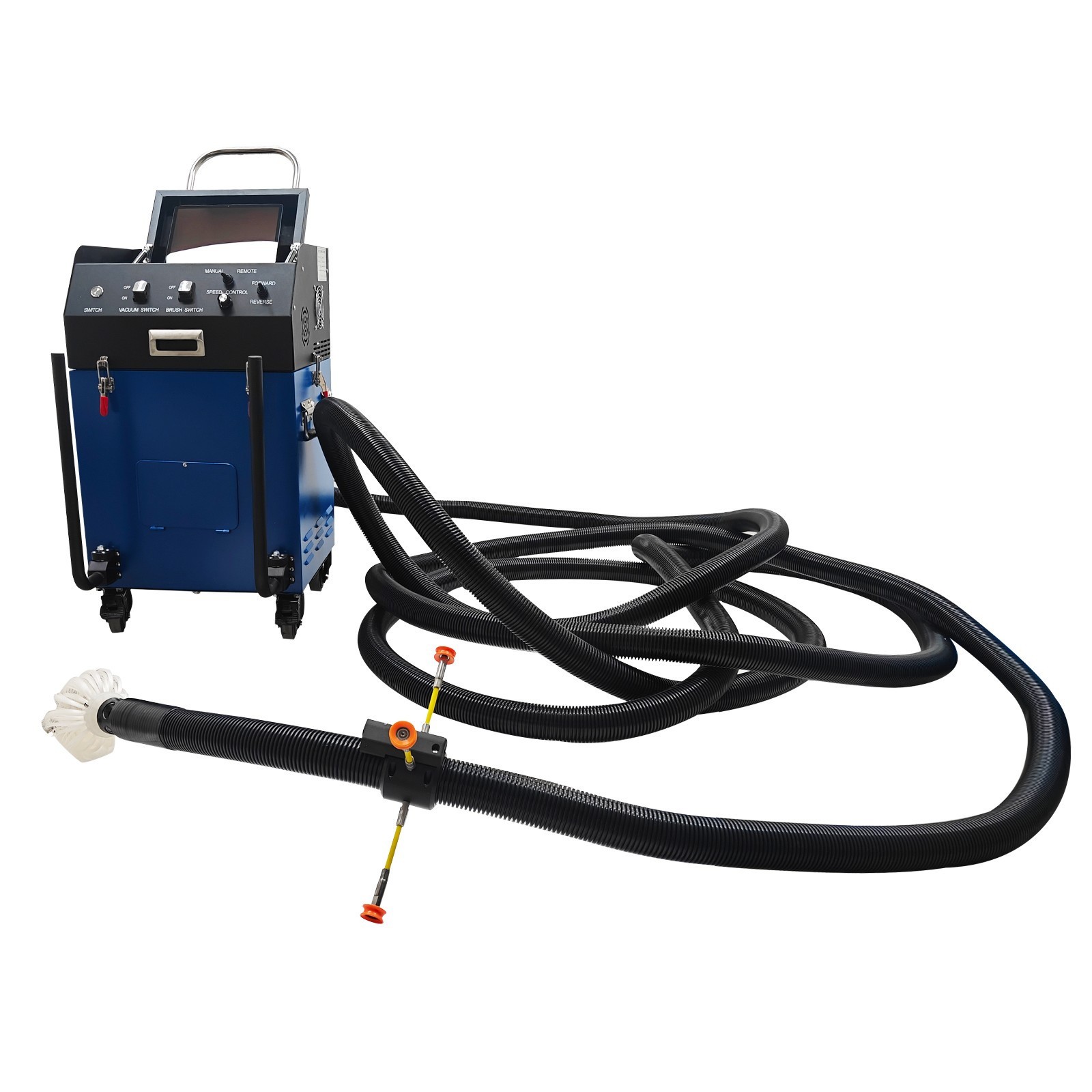 110V Air Duct Cleaning&Suction Integration Machine Dia3.9-31.5in Duct Cleaner