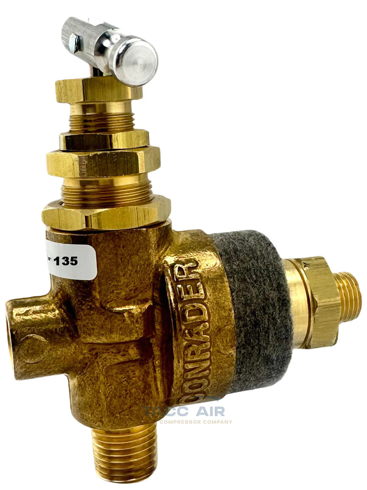 Air Compressor Pilot Unloader Valve W/ Muffler Vent Rolair 131B 110-135 PSI