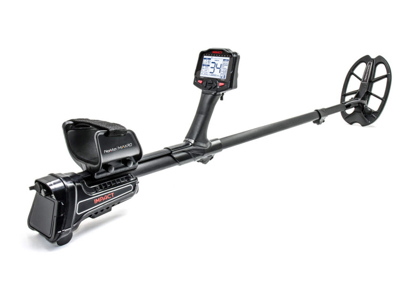 Nokta Impact Pro Pack Metal Detector with Waterproof DD 11 x 7” Search Coil