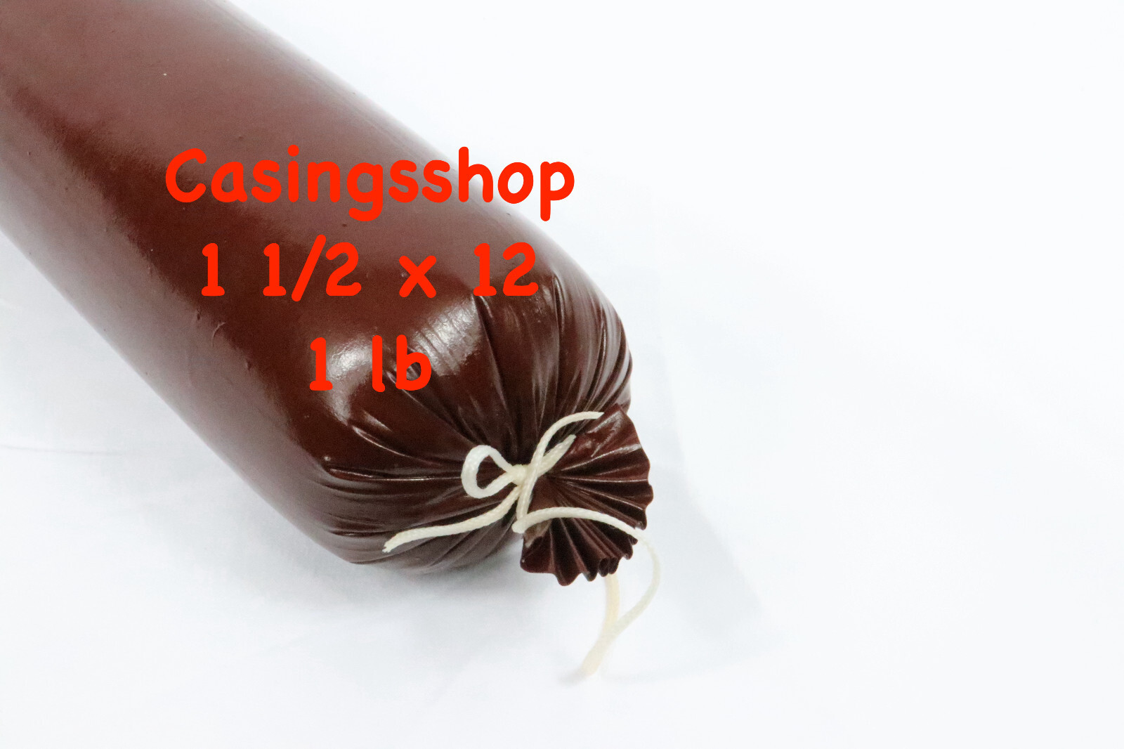 100 Summer Sausage Casing Sleeves for 100 lbs. Add Venison, Beef etc – 1 lb ea