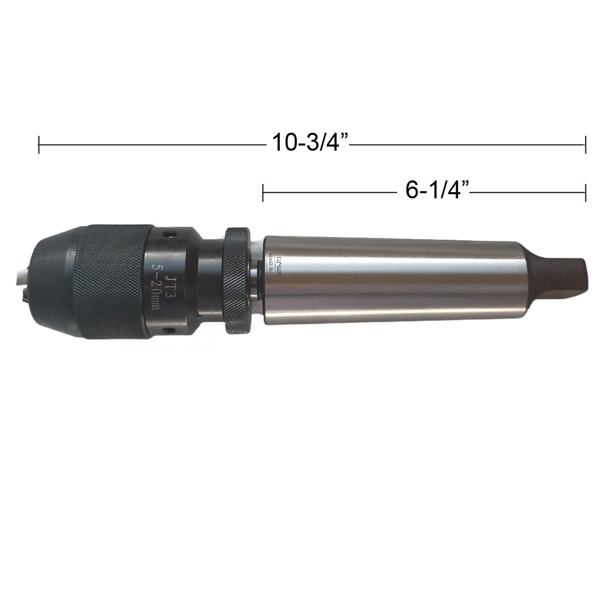 MT5 Keyless 3/16″- 3/4″ Drill Chuck Self Tighten With MT5 Shank