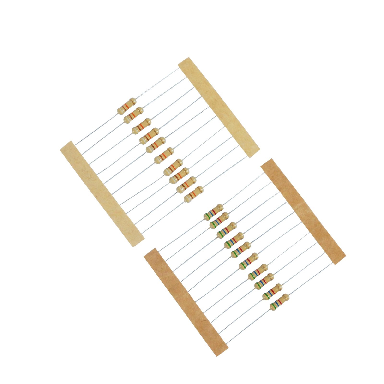 1500-Piece Resistor Kit – 1 Ohm to 10M Ohm, 1/2W 5% Carbon Film Assortment