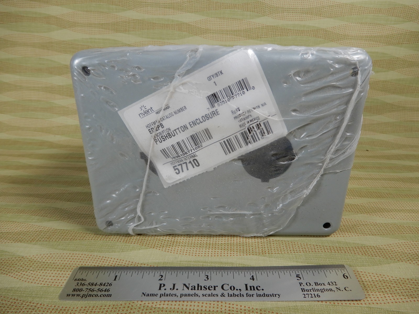 Nvent Hoffman ED2PB Dual Pushbutton Enclosure NOS BX
