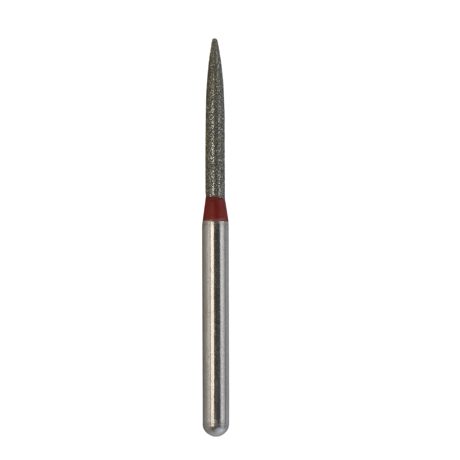 Dental Diamond Burs Flame Bur 863/012F Fine Grit Red FG for High Speed Turbine