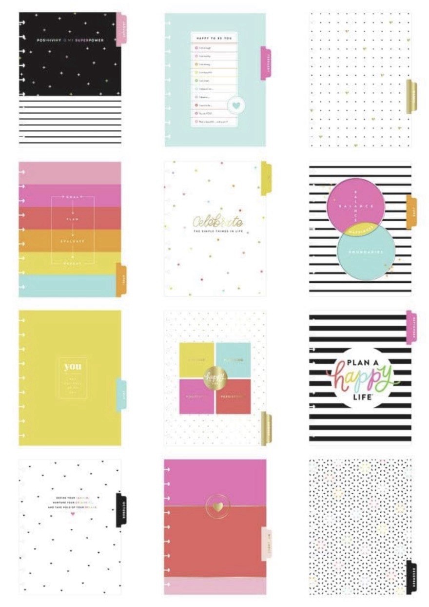 The Happy Planner Classic 2021 Dated Planner Passion Creativity Dreams NEW