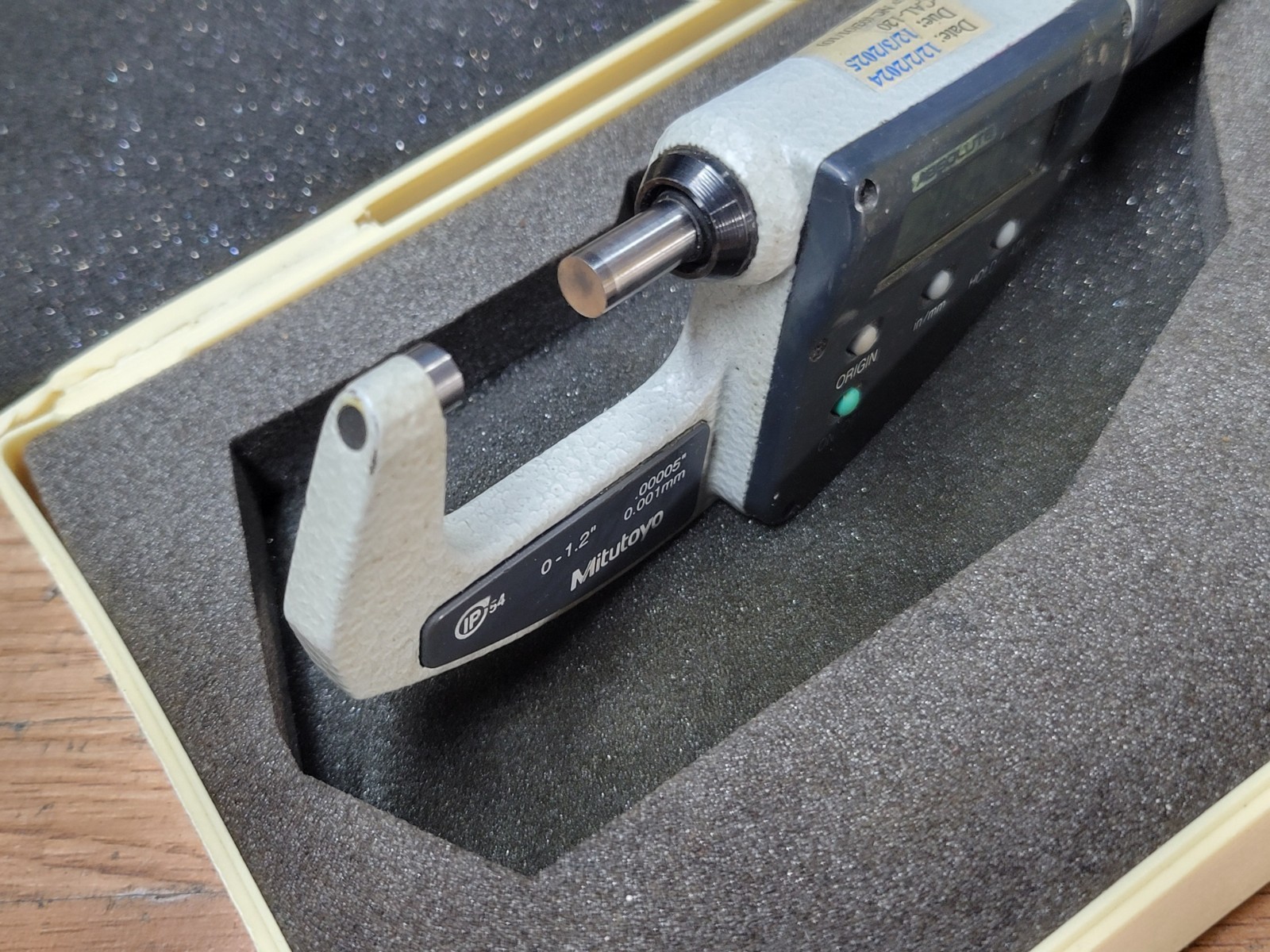 MITUTOYO 0 – 1.2 » SPEED MICROMETER NO . 293 676
