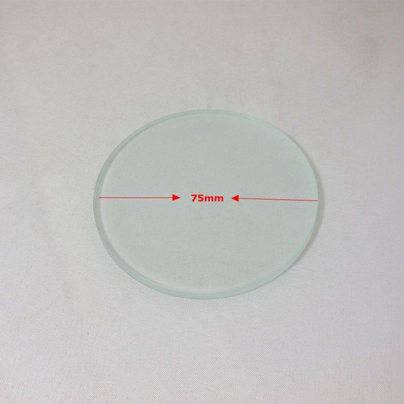 1PC 75mm/90mm/95mm/100m Stereo Microscope Specimen Stage Frosted Glass Plate