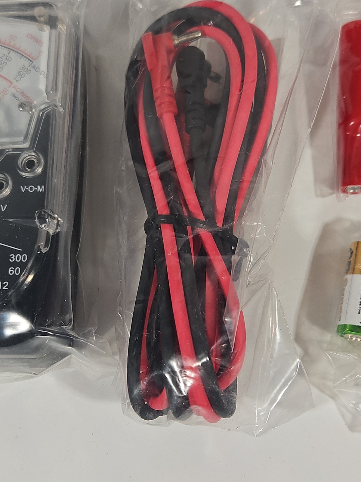 Triplett 3018 Model 310 Hand Sized Analog VOM Multimeter – AC/DC Voltage Type 9