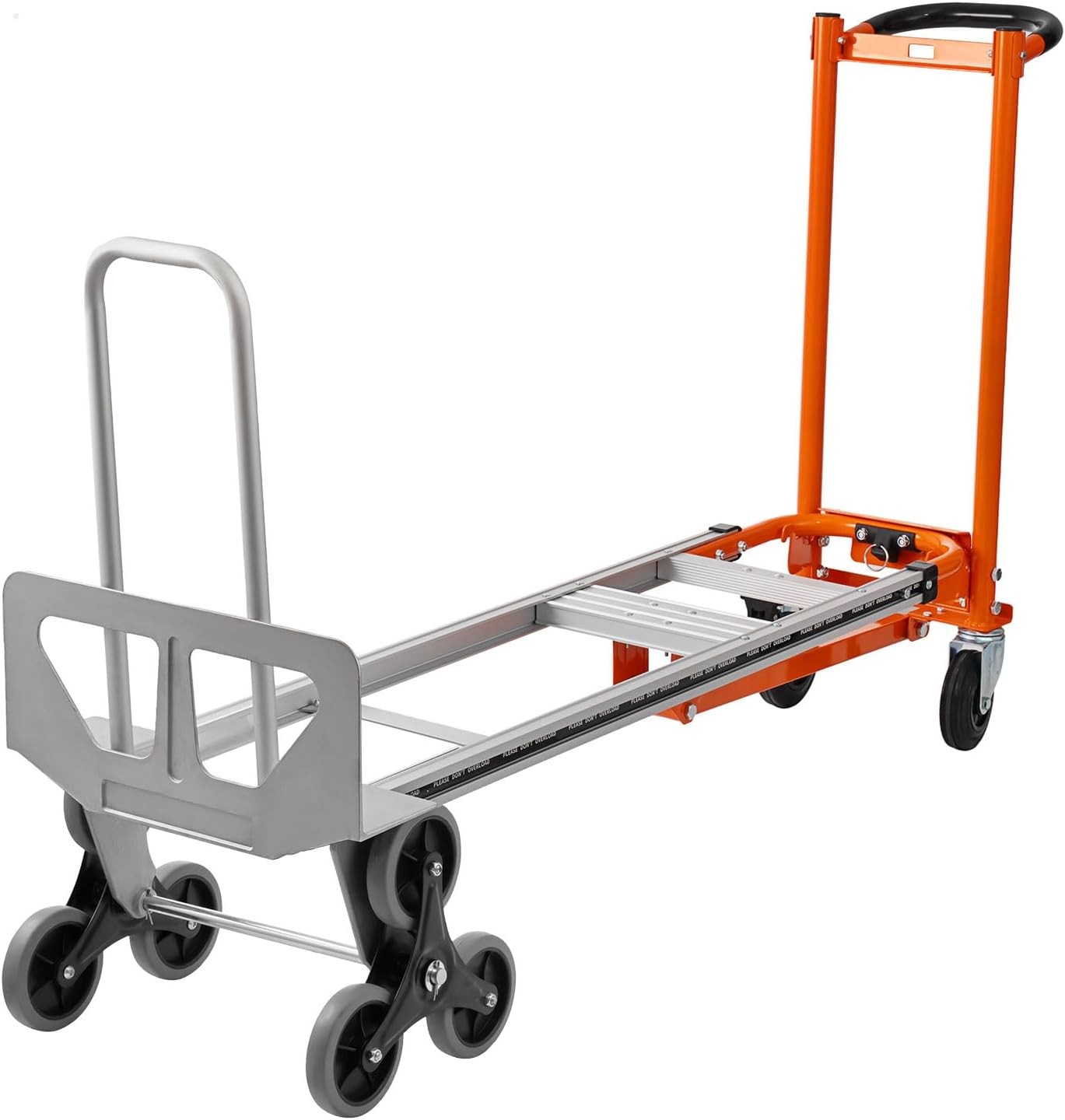 4 in 1 Aluminum Stair Climber Hand Truck Heavy Duty Climbing Cart Dolly 1000 Lbs