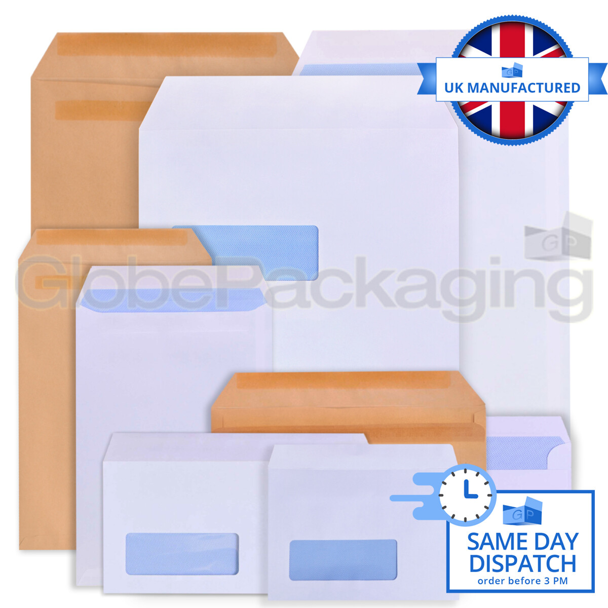 QUALITY SELF SEAL ENVELOPES – WHITE & MANILLA – ALL C6 C5 C4 DL PLAIN & WINDOW