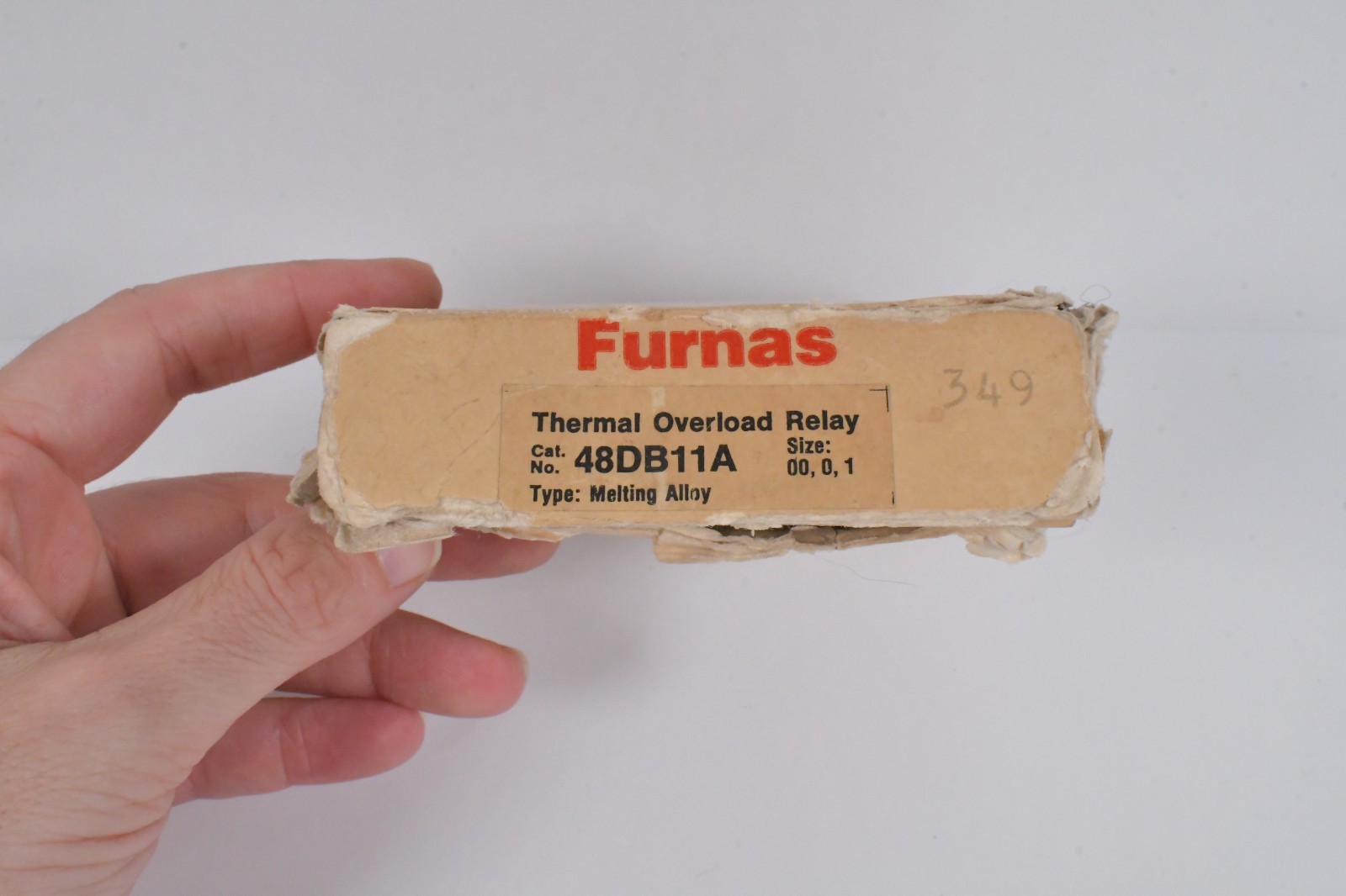 New Old Stock FURNAS 48DB11A Thermal Melting Alloy Overload Relay