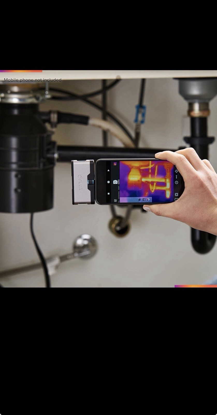 Flir One – Thermal Imaging Camera for Android Smartphones (USB-C), 240×180 Super