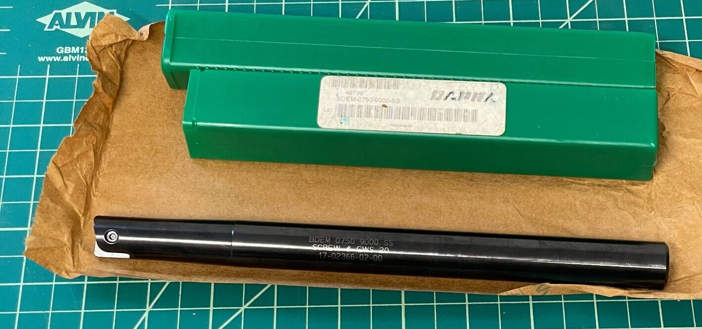 DAPRA BDEM-0750-9000-SS GWS 20 END MILL~ MADE IN USA New