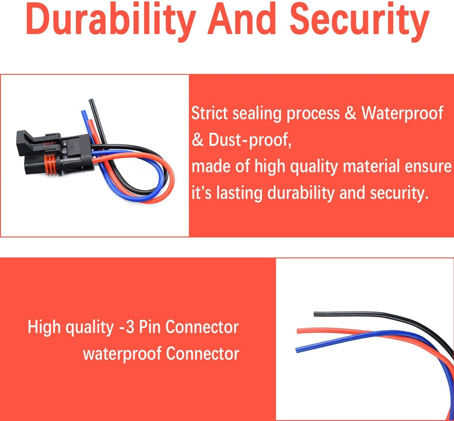 Pulse Power Plug Pigtail Connector Compatible with Polaris 2018 2019 2020 2021