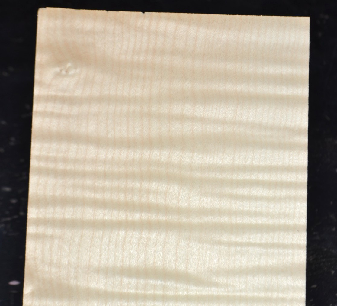 Tiger Maple Raw Wood Veneer Sheet 6.5 x 36 inches 1/42nd 35137-85