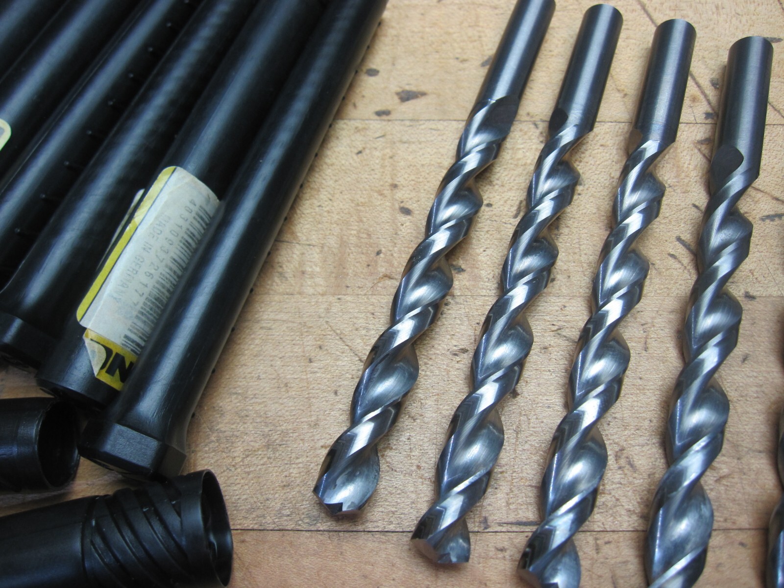 Guhring 2601 10.0 bright coat solid carbide parabolic jobber drill 10mm (@D21)
