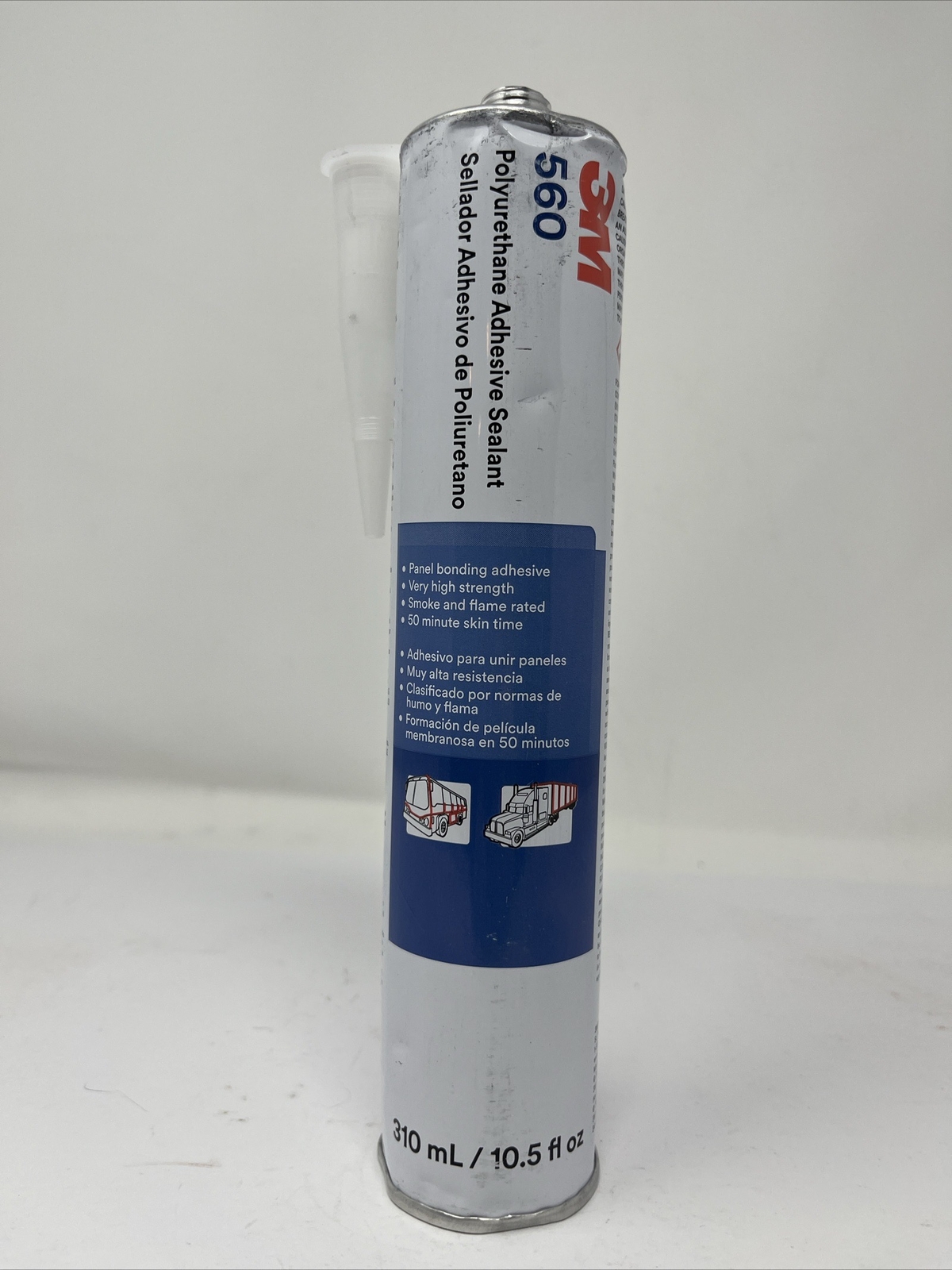 3M 560 Polyurethane Adhesive Sealant GRAY Paste 10.1 fl oz Cartridge 11pk