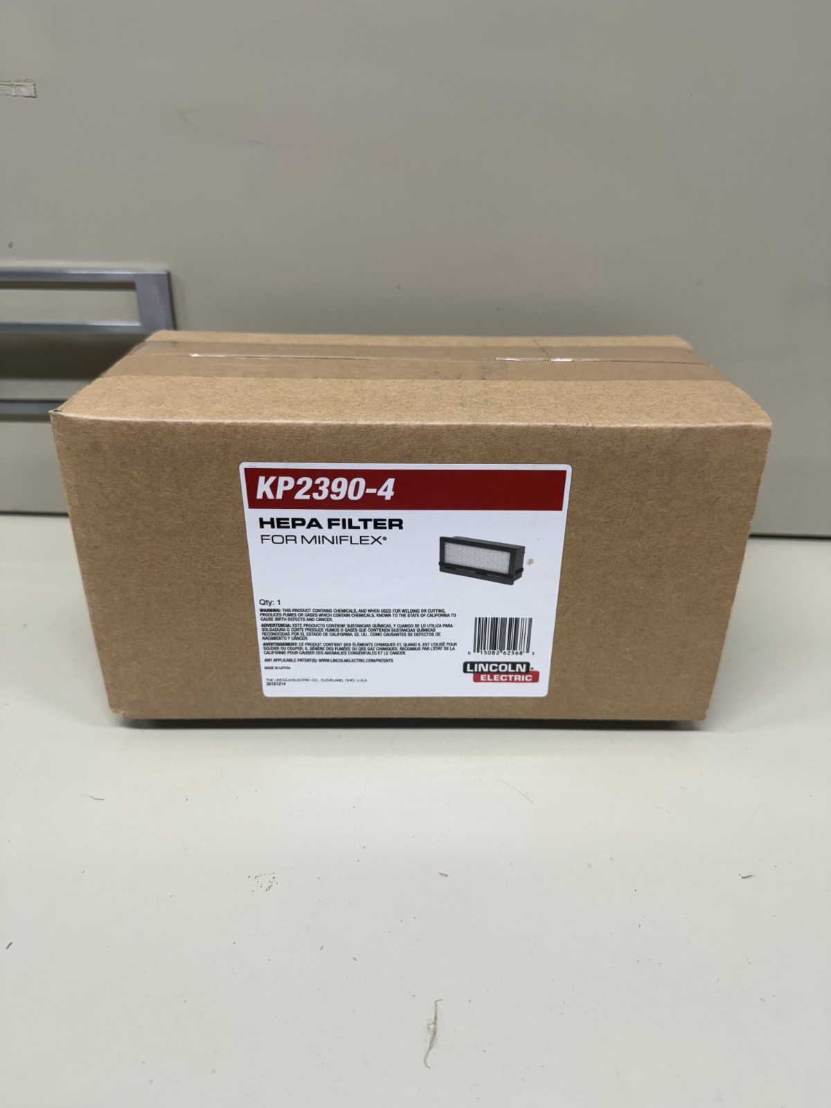 Lincoln Electric KP2390-4 Filter HEPA Miniflex NEW