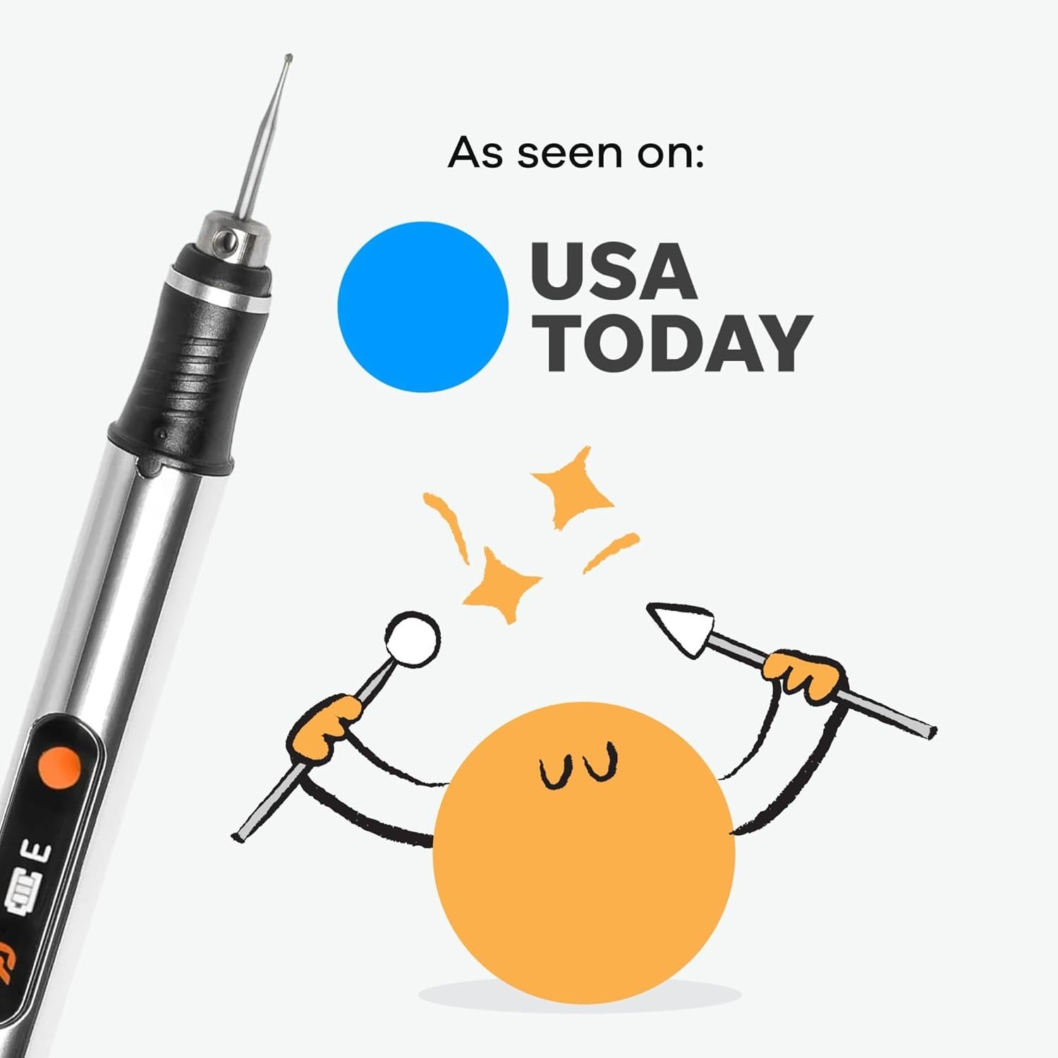 Resparked Customizer Engraving Pen Ultimate Cordless Portable Tool for Artists &