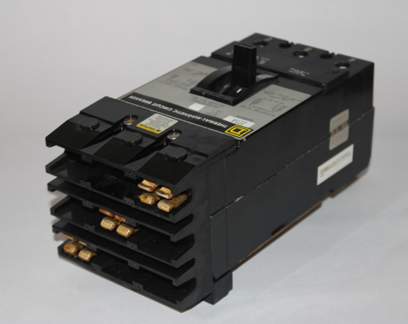 Square D KAB36225 225A 3 Pole 600V Thermal Magnetic Circuit Breaker