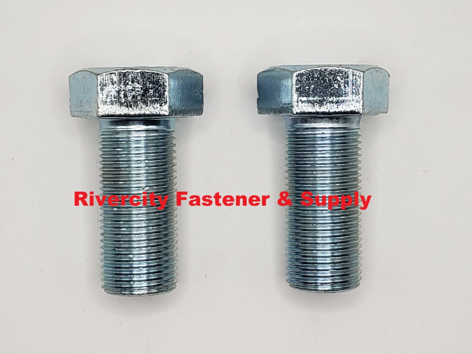 (2) M18-1.5×40 / M18x40 / 18mm x 40mm Bolts Hex head Cap Screws Fine Thread
