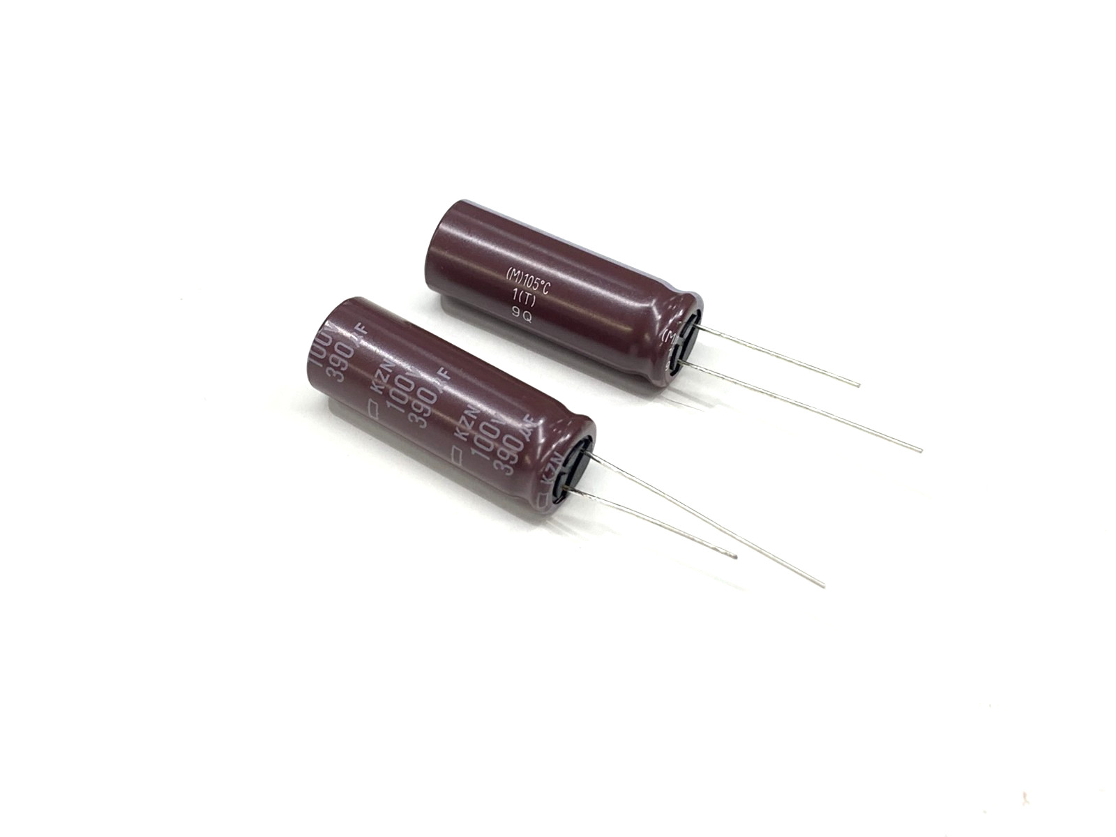 25-pcs Chemi-Con 390µF 100V Aluminum Electrolytic Capacitors Radial 105°C