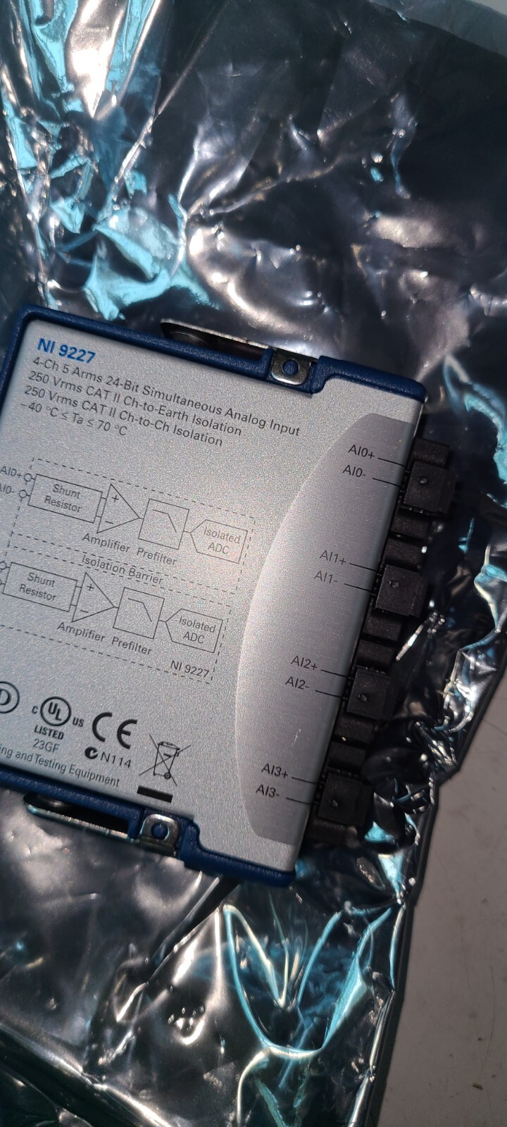 National Instruments NI 9227 NI-9227 cDAQ 4 Channel Analog Input Module NI9227