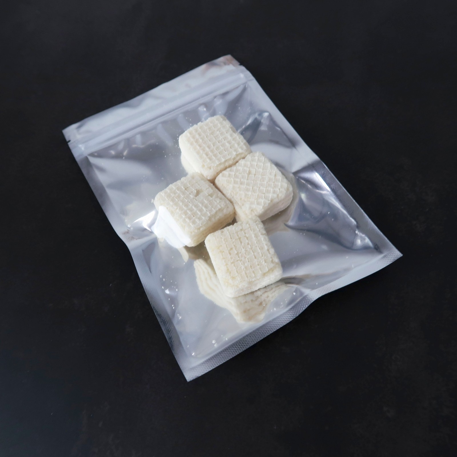 Variety of Sizes for 100 PCS Flat Clear/Silver Metallized Foil Resealable Bags