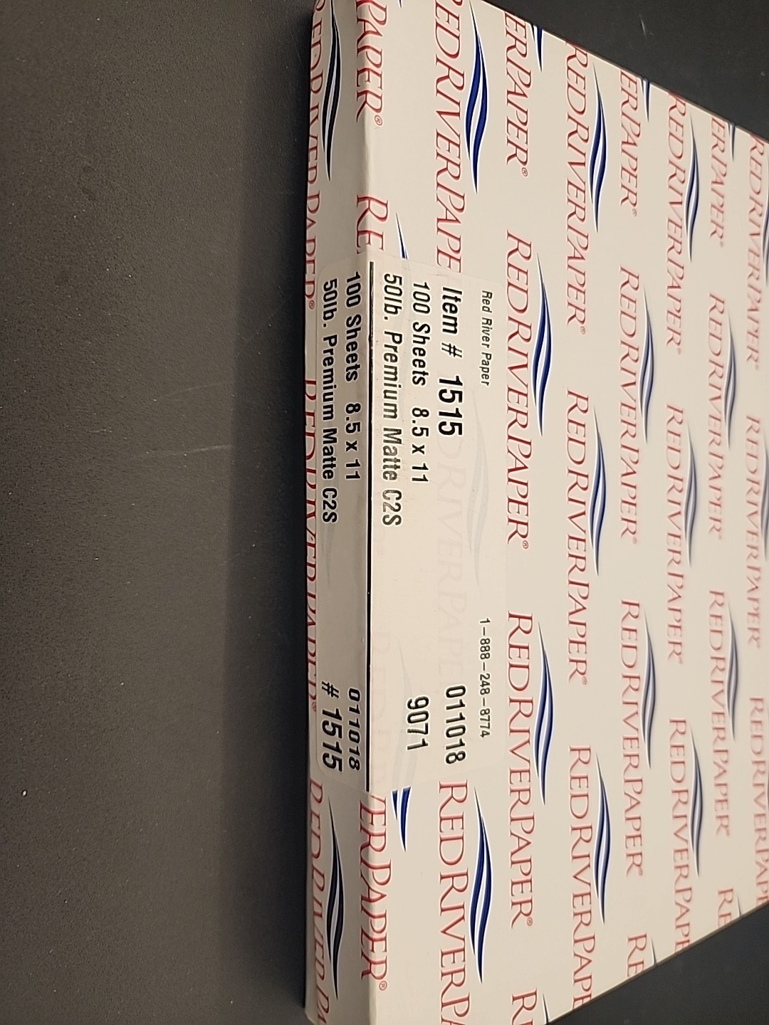 New RED RIVER Paper #1515 Premium Matte 100 Sheets Letter 8.5″x11″