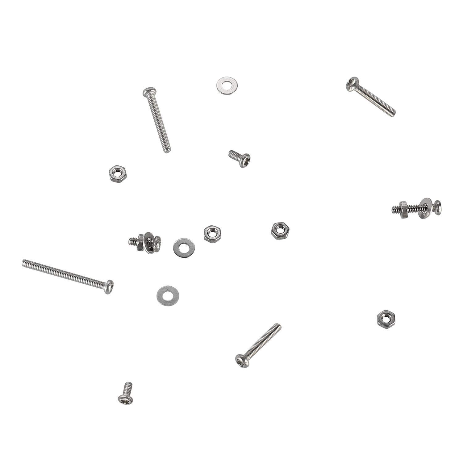 410-Pcs Stainless Steel M2 Phillips Pan Head Screws & Washers Assortment Kit