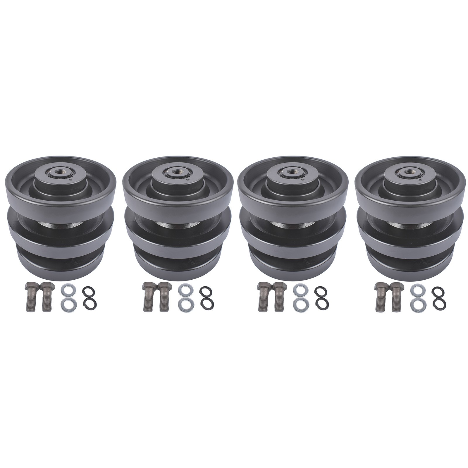 4x Track Roller 6689371 For Bobcat T140 T180 T190 T320 T550 T630 T650 6732901