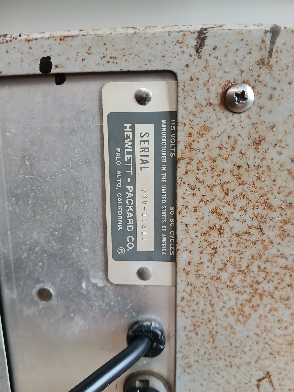 Hewlett Packard HP 200 abr Signal Generator Audio Oscillator Working