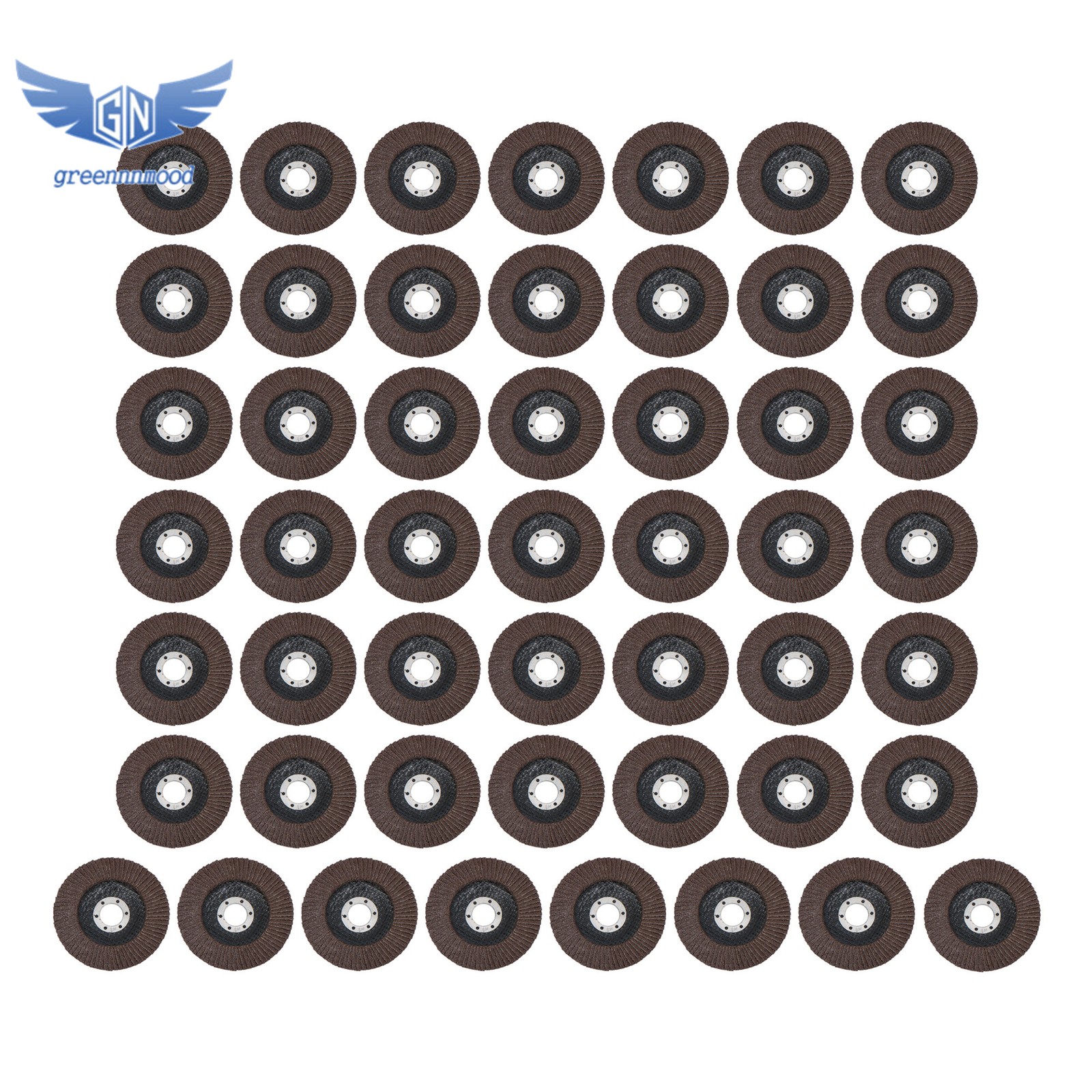 50PCS Premium Zirconia Flap Disc Sanding Grinding 4-1/2″ × 7/8″ 40 Grit
