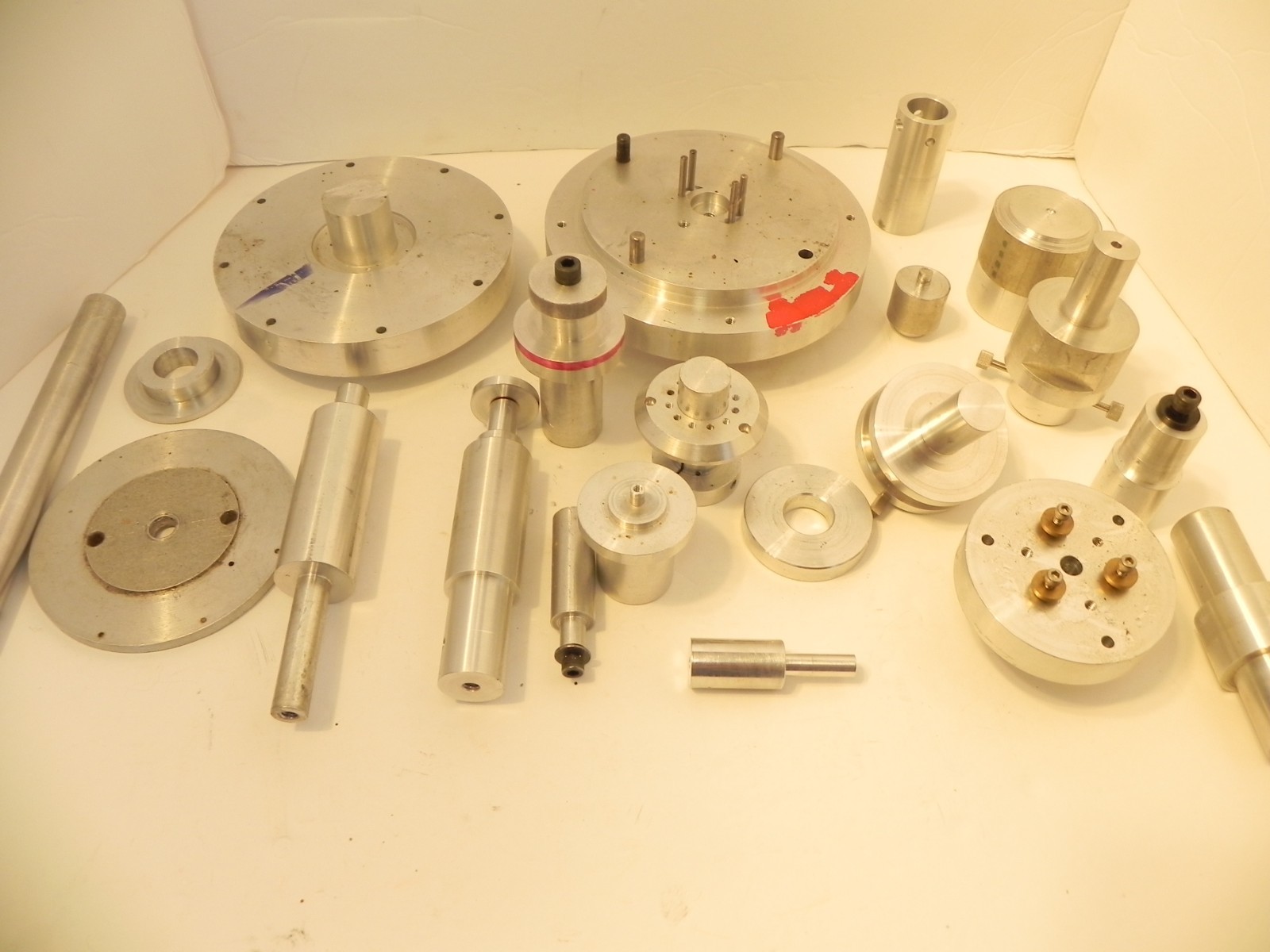 Machined Aluminum Pieces for Hobby Shop.