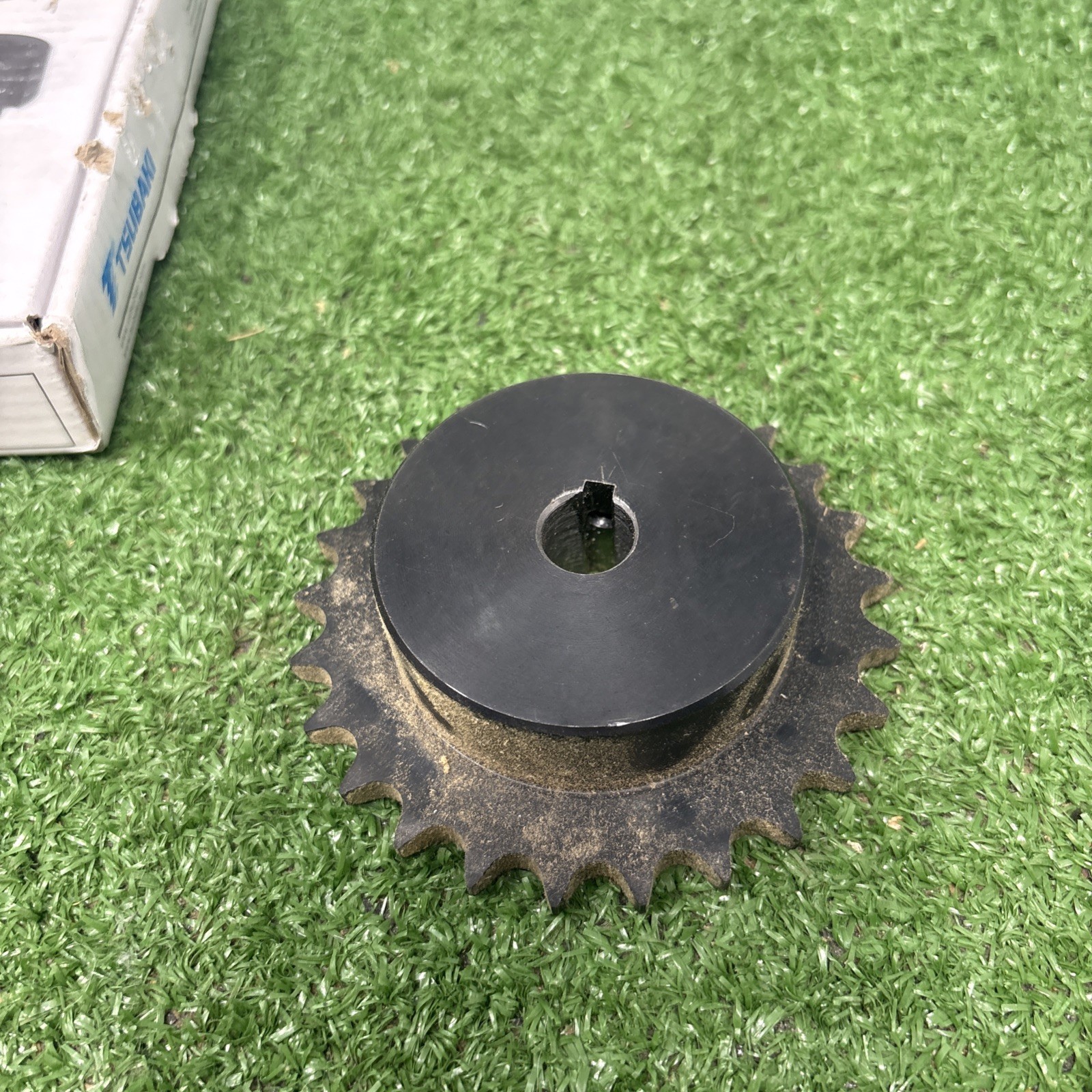 Tsubaki 08B25 Sprocket 1/2″ Pitch 25 Tooth British Standard ISO 606 H08B25