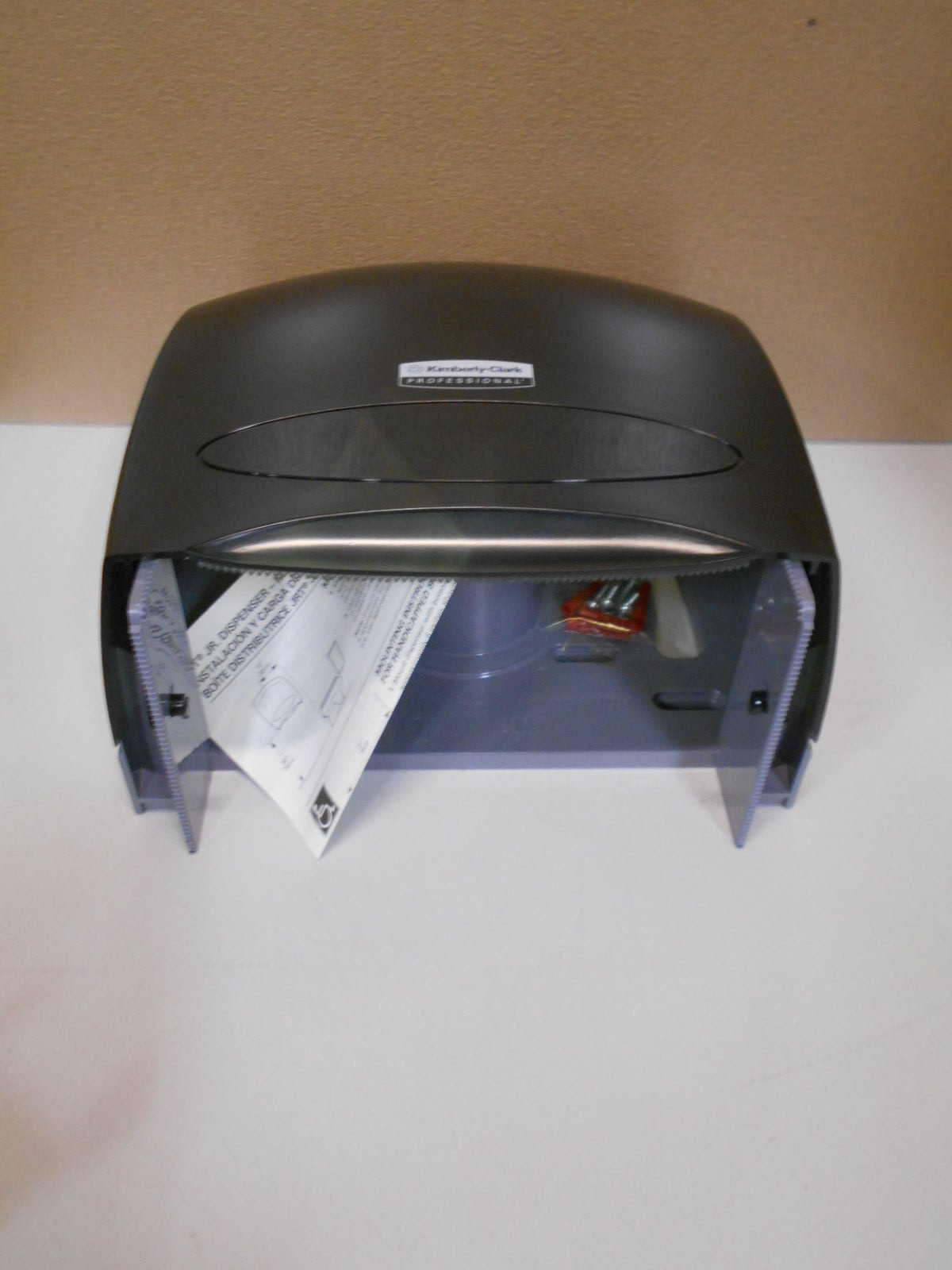 Kimberly-Clark 09554 In-Sight JR Jumbo Roll Tissue Dispenser Smoke