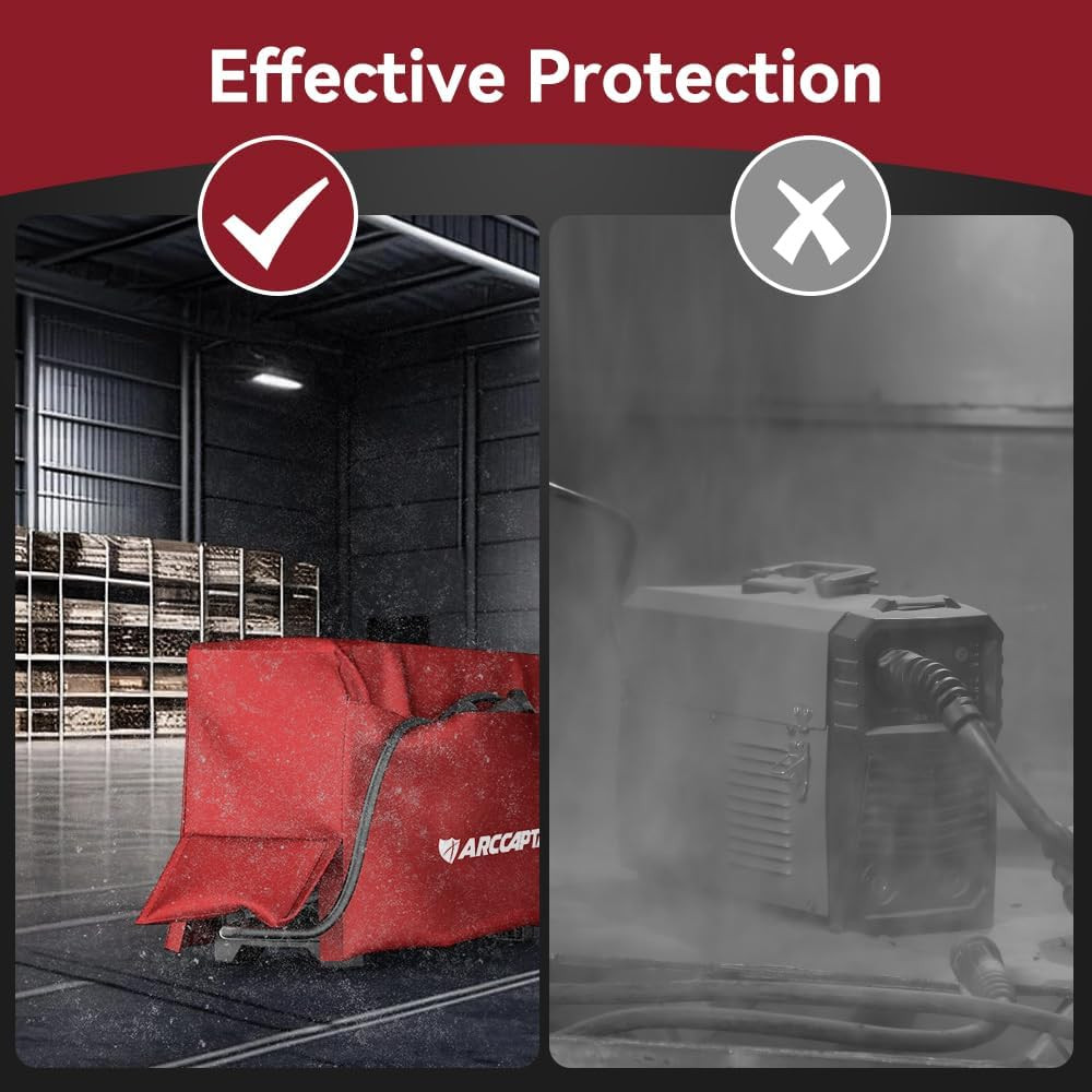 Welder Cover, Waterproof Protective Cover, Reusable and Foldable Dust Cover – We