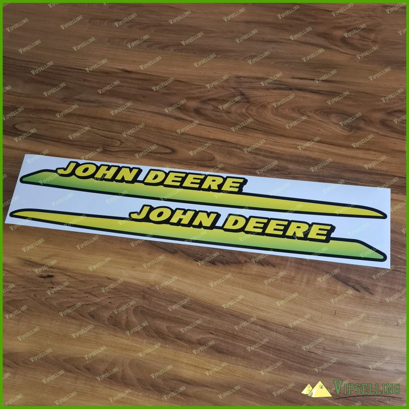 John Deere LX277 Stripes Lower Hood Laminated Decals Stickers Set M126051 Set