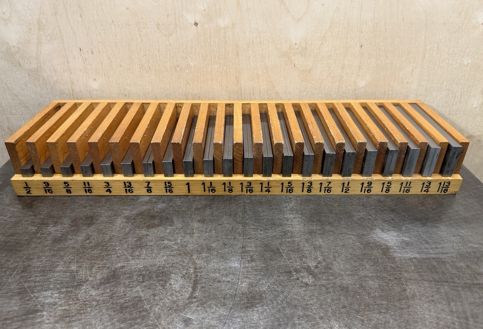 Complete Set Of Precision Parallels 1/2″ To 1-13/16″ Ralmikes/Harig