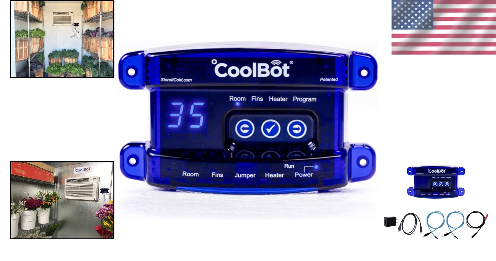 Walk-in Cooler Controller: Transform Any Room into Cold Storage (34°F-65°F)