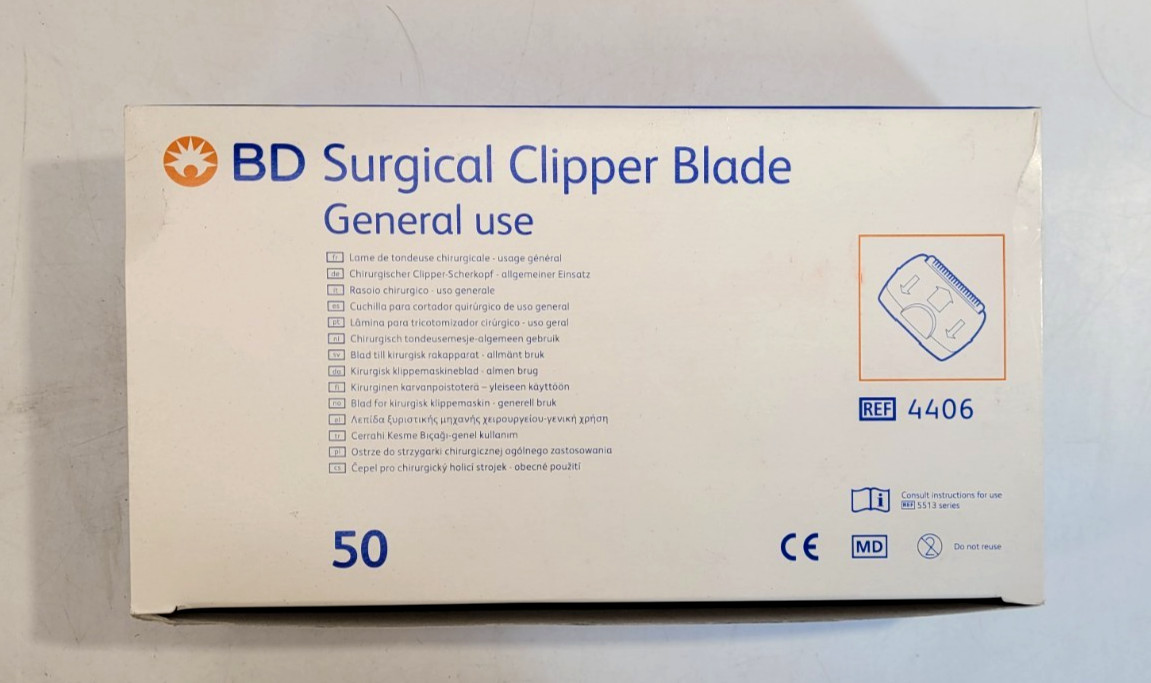 For Sale BD 4406 Surgical Clipper Blade (BOX/50)