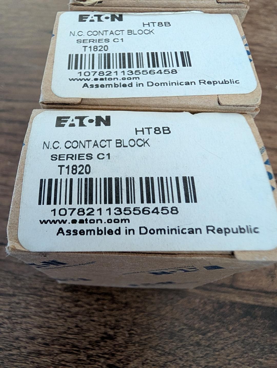 EATON HT8B SERIES C1 N.C. CONTACT BLOCK (b2)