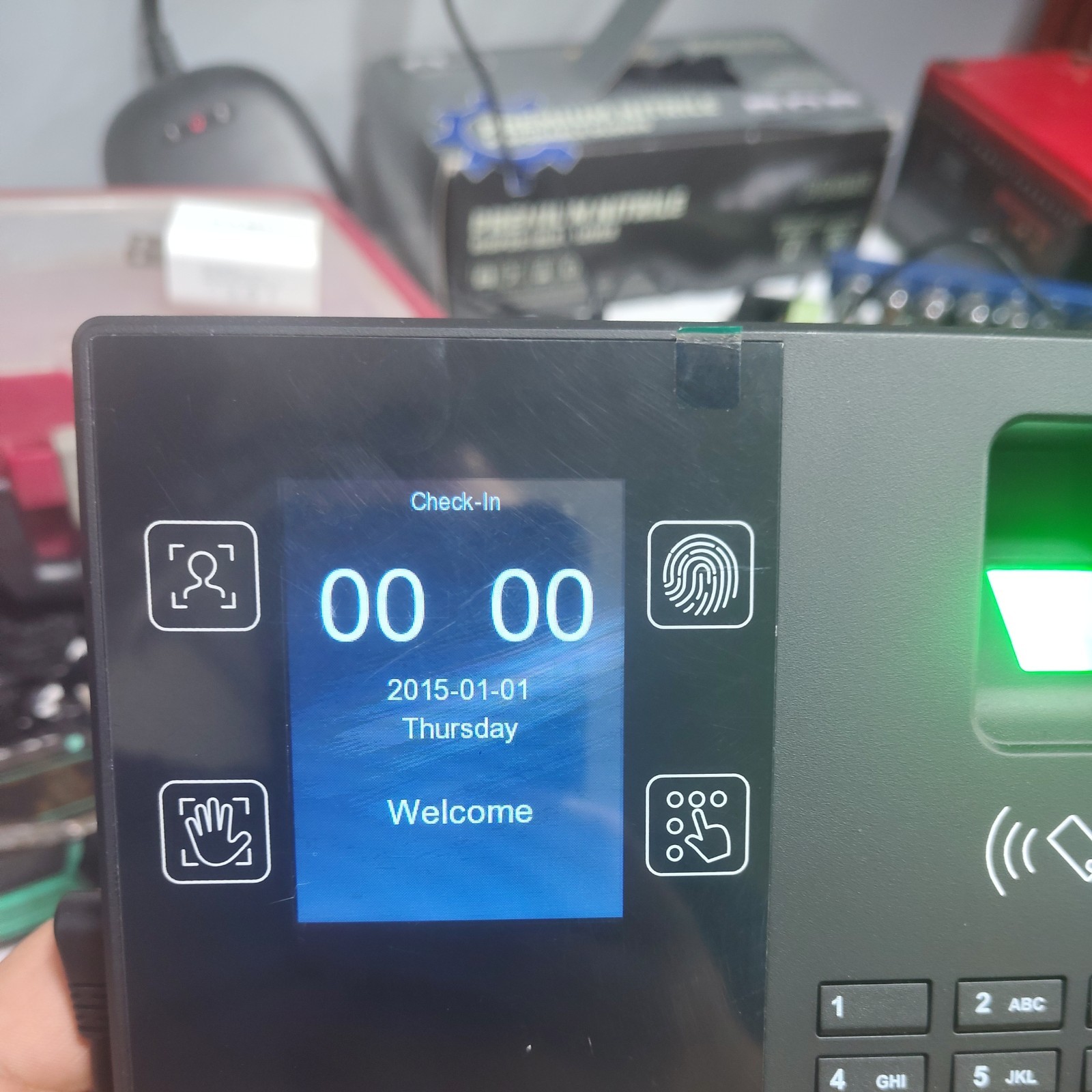 Attendance Machine T200 FACE PALM VEIN AND FINGER PRINT